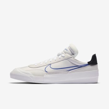 Nike Drop-Type - Férfi Utcai Cipő - Szürke/Fekete/Fehér/Kék